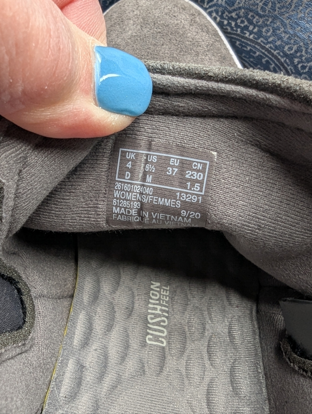Clarks Grey Suede Slip-On Sneaker Booties - Picture 7 of 7